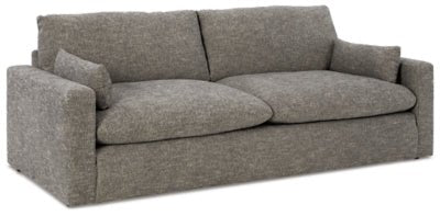 Dramatic Sofa - Dark Gray Stationary Sofa modern furniture Contempo Furniture