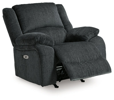 Draycoll Power Recliner - Dark Gray Reclining Chair modern furniture Contempo Furniture