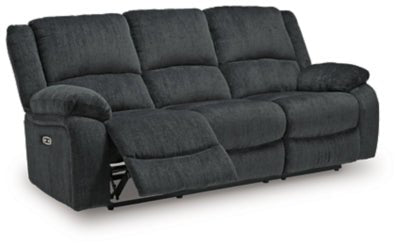 Draycoll Power Reclining Sofa - Dark Gray Power Reclining Sofa modern furniture Contempo Furniture
