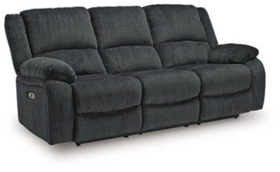Draycoll Power Reclining Sofa - Dark Gray Power Reclining Sofa modern furniture Contempo Furniture
