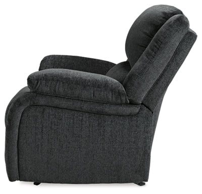 Draycoll Recliner - Dark Gray Rocker Chair modern furniture Contempo Furniture