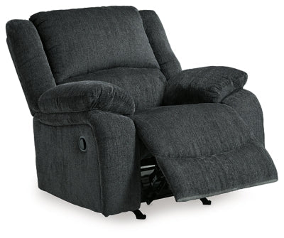 Draycoll Recliner - Dark Gray Rocker Chair modern furniture Contempo Furniture