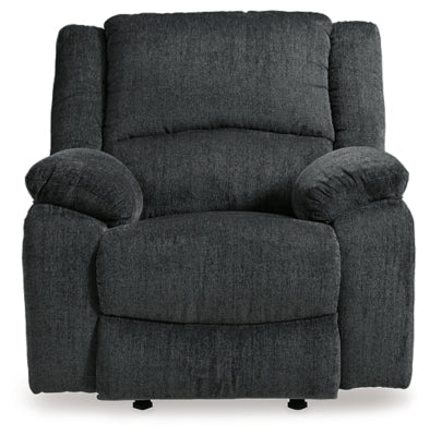Draycoll Recliner - Dark Gray Rocker Chair modern furniture Contempo Furniture