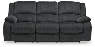 Draycoll Reclining Sofa - Dark Gray | Ashley Furniture