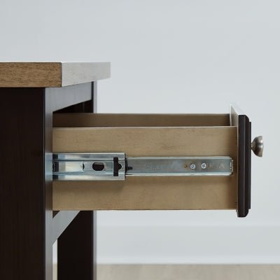 Drazmine End Table - Dark Brown End Table modern furniture Contempo Furniture