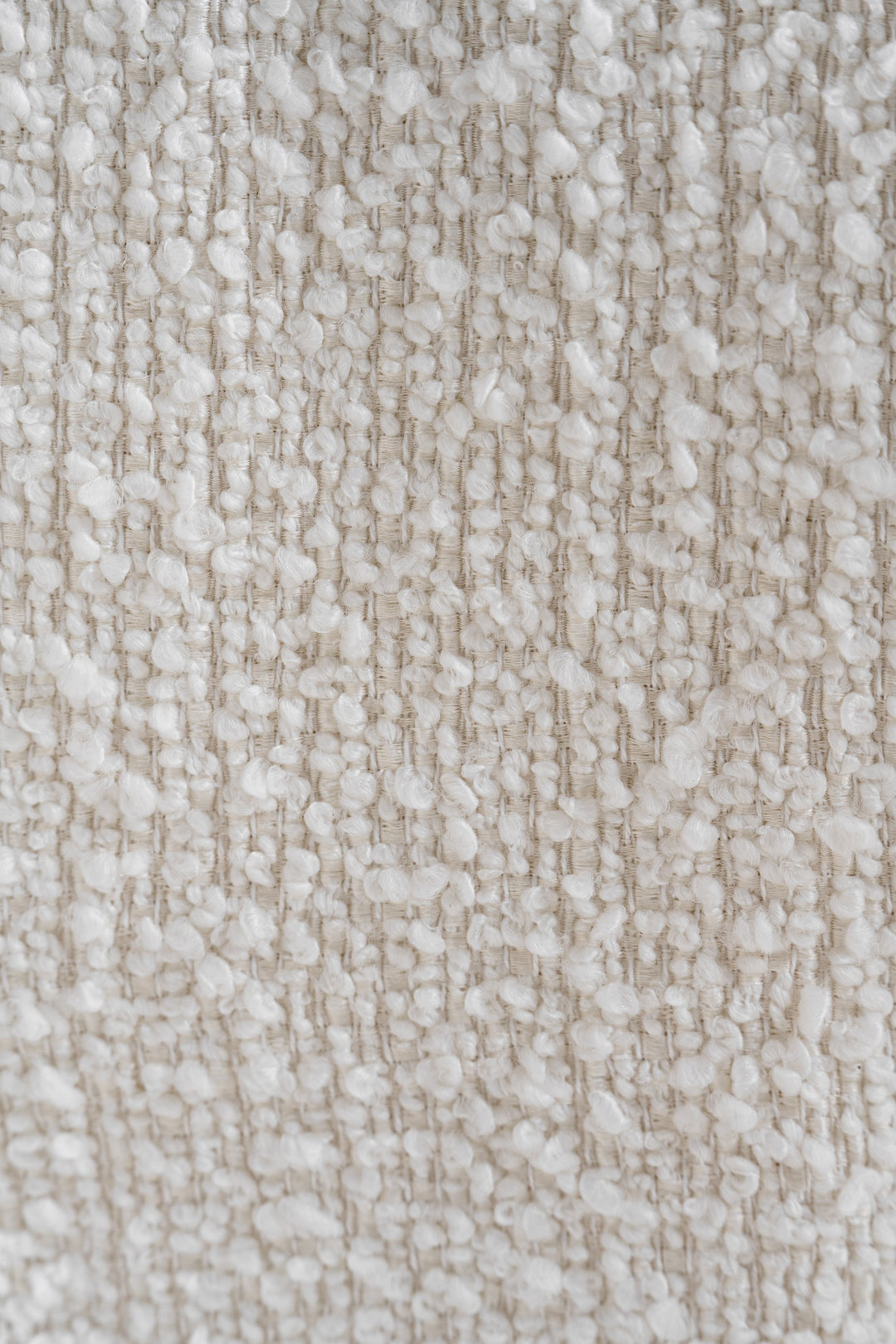 Drea  Modern White Fabric Dining Chair