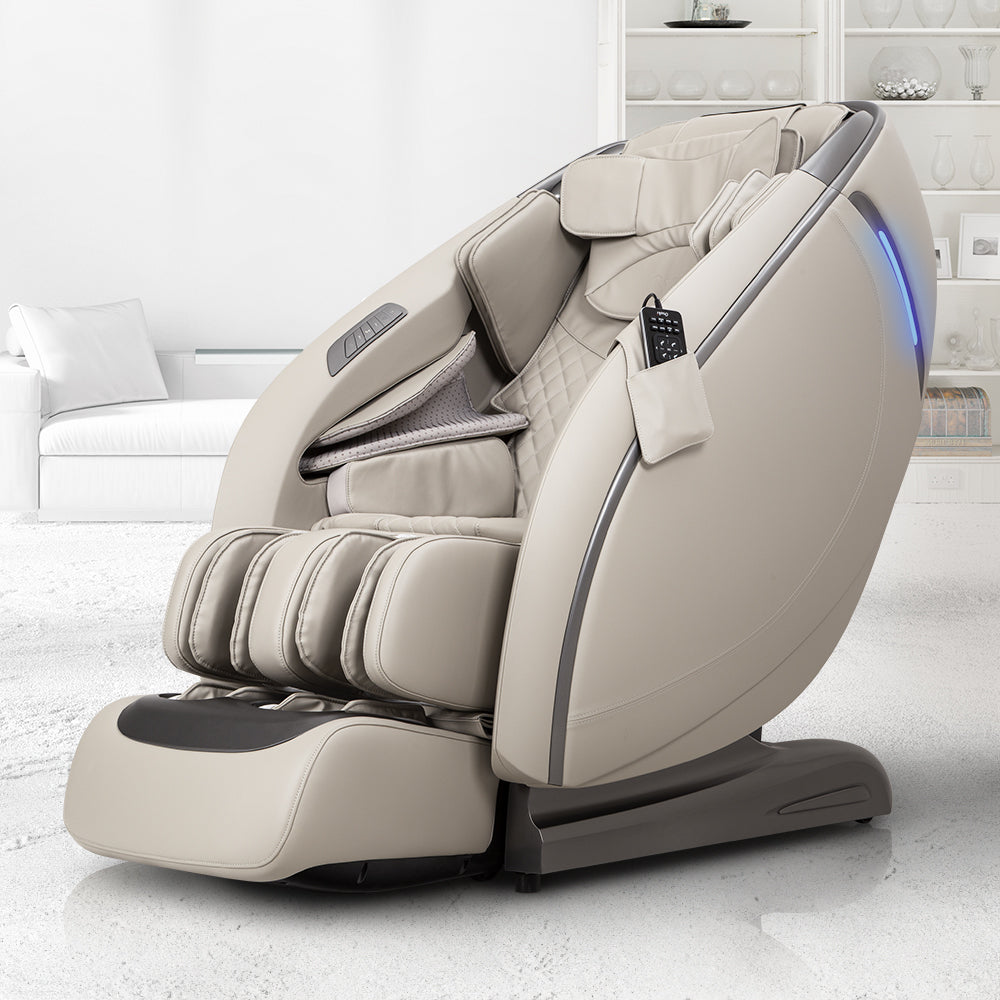 Osaki 3D Dreamer V2 Massage Chair in Taupe, lifestyle view