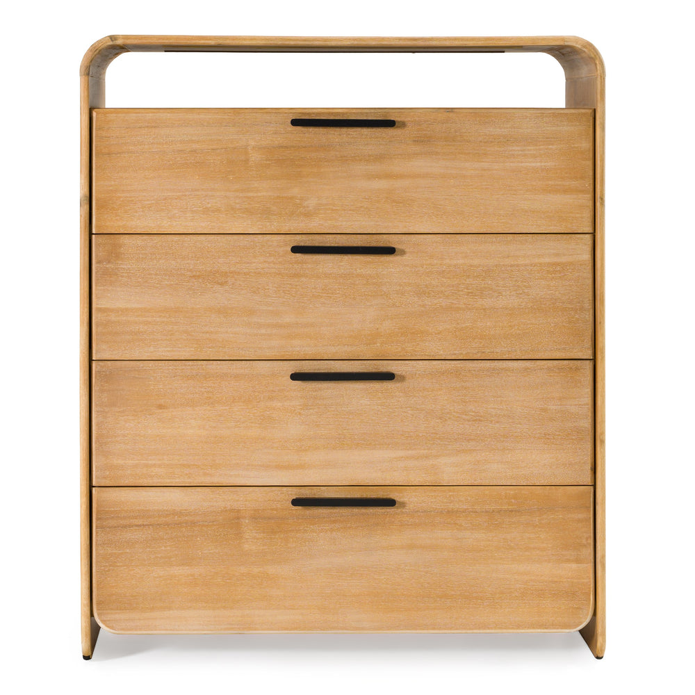 Dresden - Modern Natural Acacia Chest