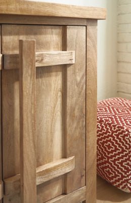 Dresor Accent Cabinet - Light Brown Accent Cabinet modern furniture Contempo Furniture