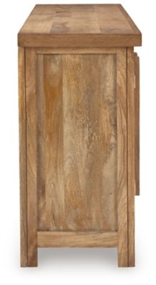 Dresor Accent Cabinet - Light Brown Accent Cabinet modern furniture Contempo Furniture