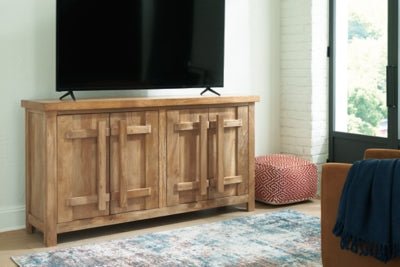Dresor Accent Cabinet - Light Brown Accent Cabinet modern furniture Contempo Furniture