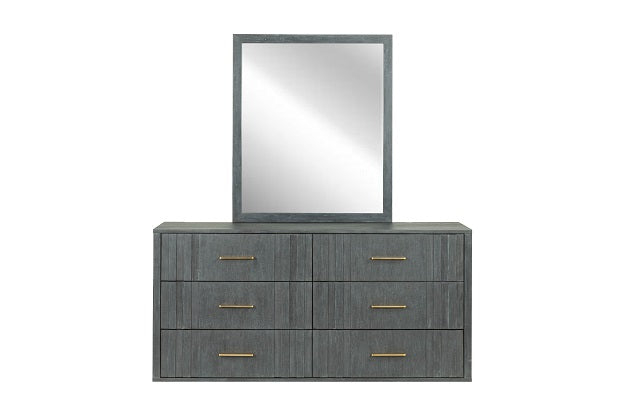 Manchester- Contemporary Dark Grey Dresser - View 4