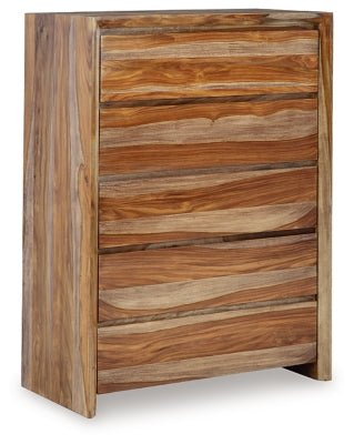 Dressonni Chest of Drawers - Light Brown | Ashley Furniture
