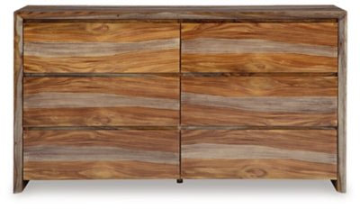 Dressonni Dresser - Light Brown Dresser modern furniture Contempo Furniture