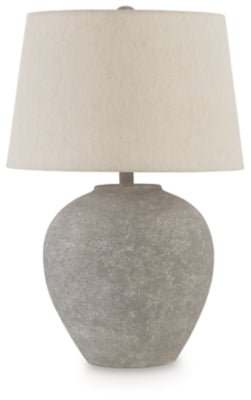 Dreward Table Lamp - Dark Gray Table Lamp modern furniture Contempo Furniture