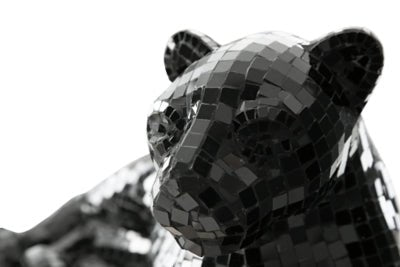 Drice Panther Sculpture - Black Sculpture & Figurine modern furniture Contempo Furniture