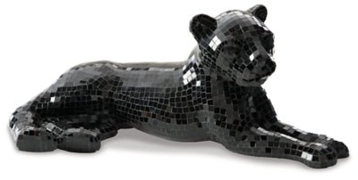 Drice Panther Sculpture - Black Sculpture &amp; Figurine modern furniture Contempo Furniture