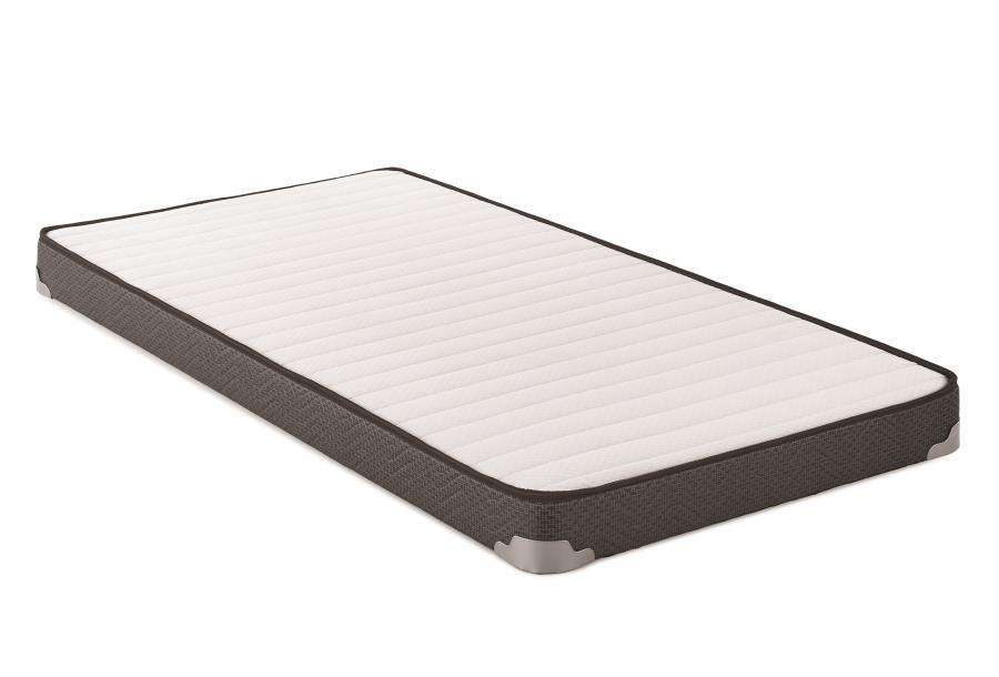 Drover - 7" Twin Foam Mattress With Built - In Bunkie Board - White Innerspring Mattresses modern furniture Contempo Furniture