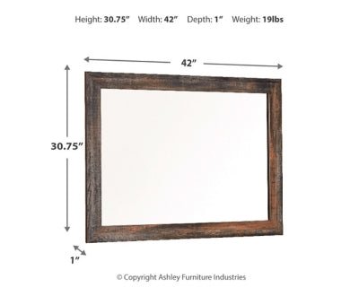 Drystan Bedroom Mirror - Beige Mirror modern furniture Contempo Furniture