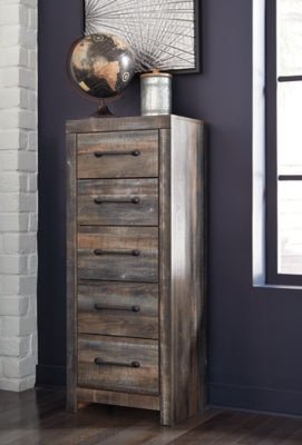 Drystan Narrow Chest - Beige Accent Chest modern furniture Contempo Furniture