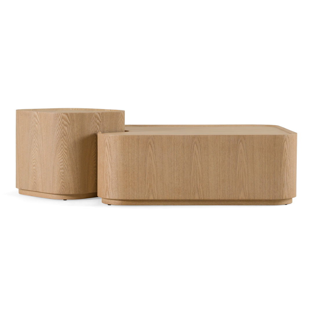 Quillen  Modern Natural Ash Nesting Coffee Table Set