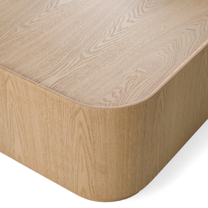 Quillen - Modern Natural Ash Nesting Coffee Table Set