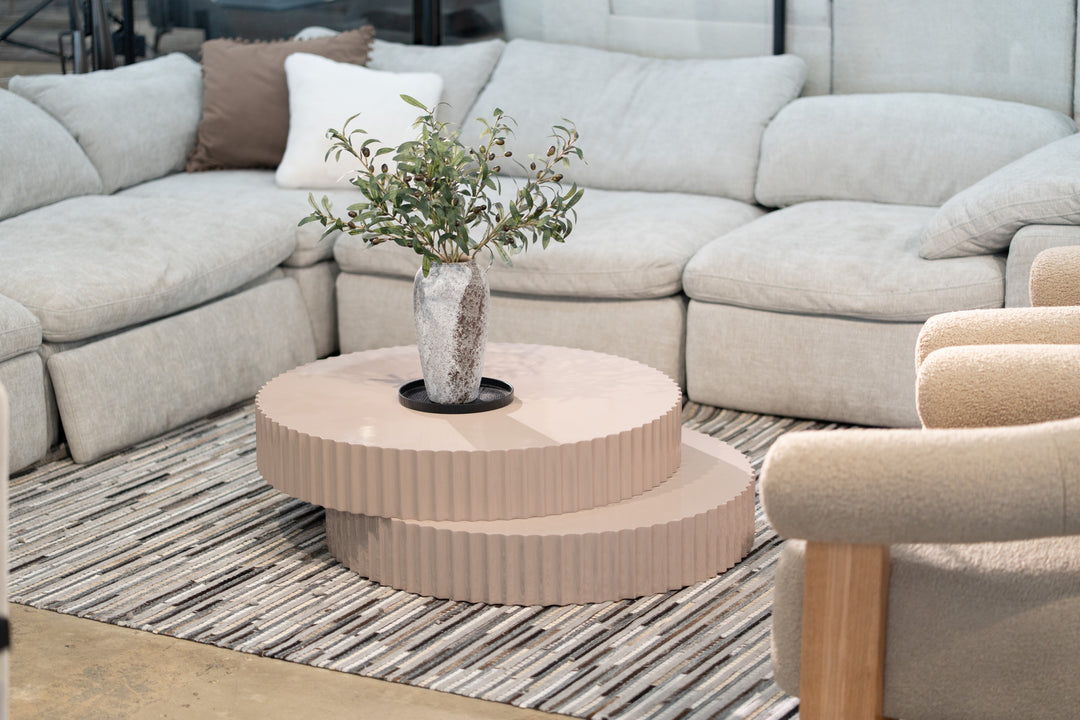 Jacinto Modern Round Coffee Table