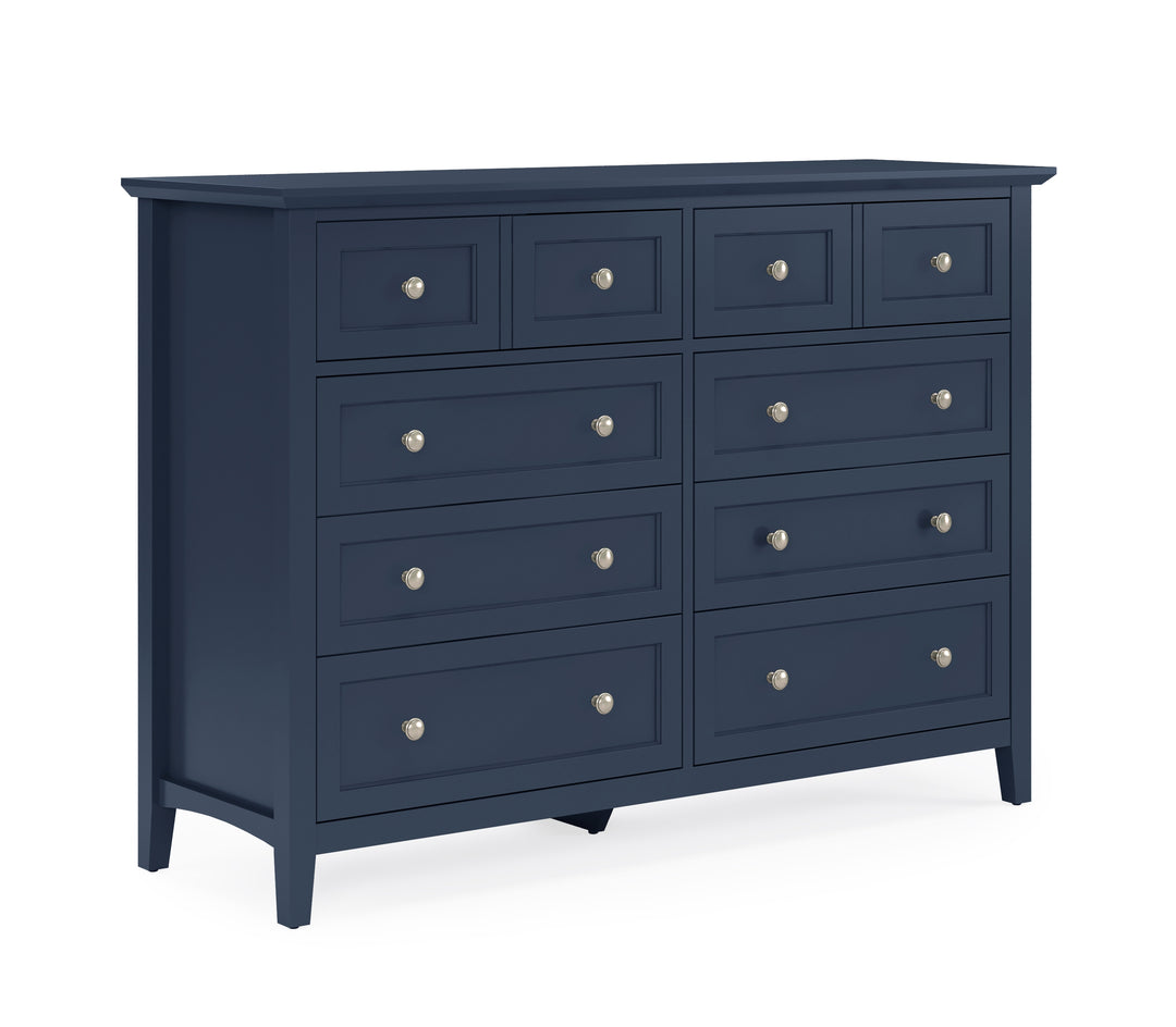 Modus Furniture Pnkx82A Grace Eight Drawer Dresser In Blueberry 2024