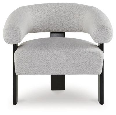 Dultish Accent Chair - White Accent Chair modern furniture Contempo Furniture