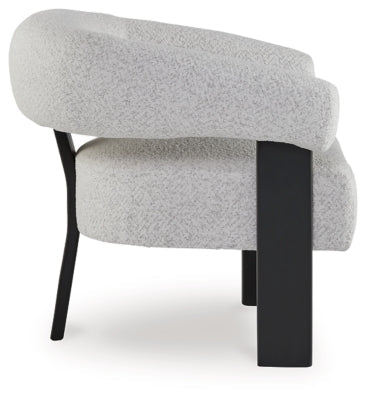 Dultish Accent Chair - White Accent Chair modern furniture Contempo Furniture