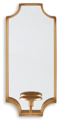 Dumi Wall Sconce - Gold | Ashley Furniture