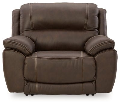 Dunleith Power Recliner - Dark Brown | Ashley Furniture
