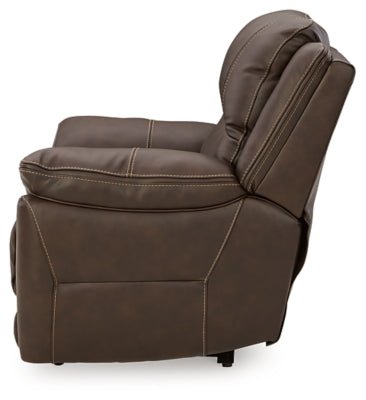 Dunleith Power Recliner - Dark Brown Reclining Chair modern furniture Contempo Furniture