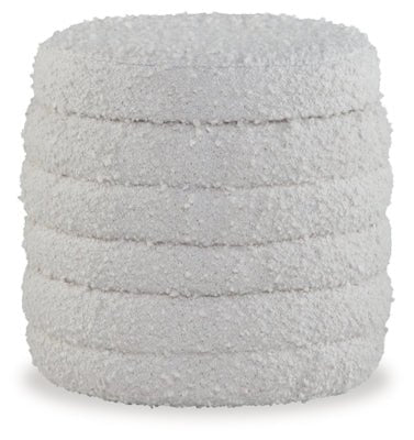 Duntler Storage Ottoman - Pearl Silver | Ashley Furniture