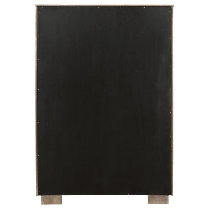 Durango - 5 - Drawer Bedroom Chest - Washed Oak Accent Chest modern furniture Contempo Furniture