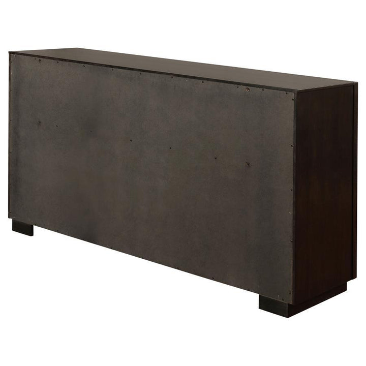 Durango - 8 - Drawer Dresser - Smoked Peppercorn Dressers modern furniture Contempo Furniture