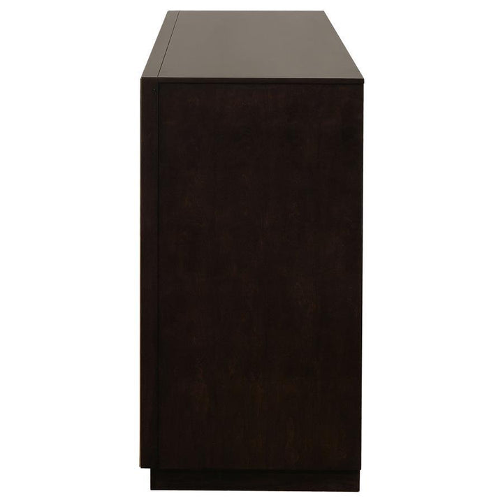 Durango - 8 - Drawer Dresser - Smoked Peppercorn Dressers modern furniture Contempo Furniture