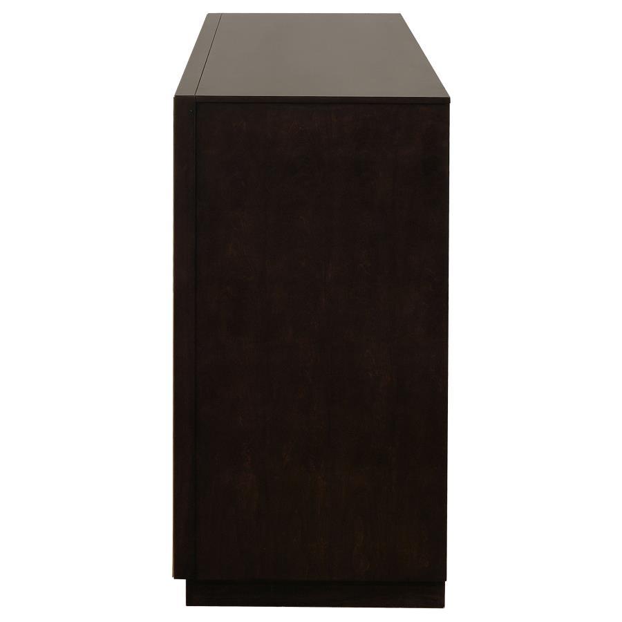 Durango - 8 - Drawer Dresser - Smoked Peppercorn Dressers modern furniture Contempo Furniture