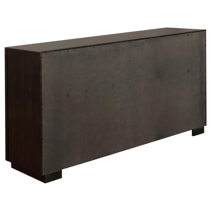 Durango - 8 - Drawer Dresser - Smoked Peppercorn Dressers modern furniture Contempo Furniture