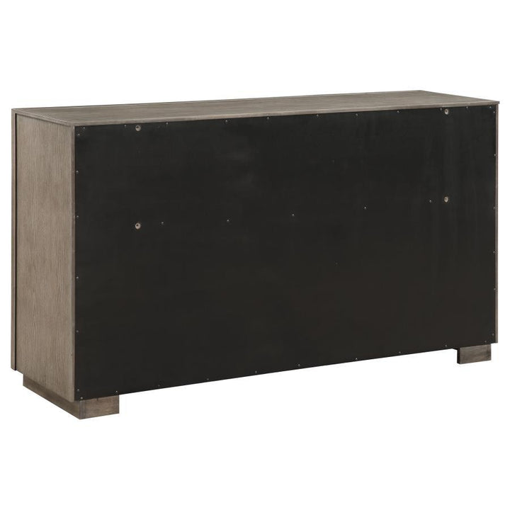 Durango - 8 - Drawer Dresser - Washed Oak Dressers modern furniture Contempo Furniture