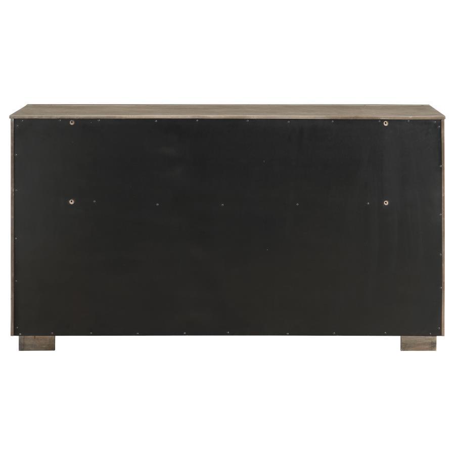 Durango - 8 - Drawer Dresser - Washed Oak Dressers modern furniture Contempo Furniture