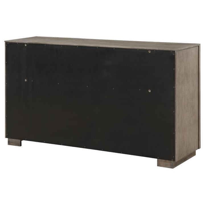Durango - 8 - Drawer Dresser - Washed Oak Dressers modern furniture Contempo Furniture
