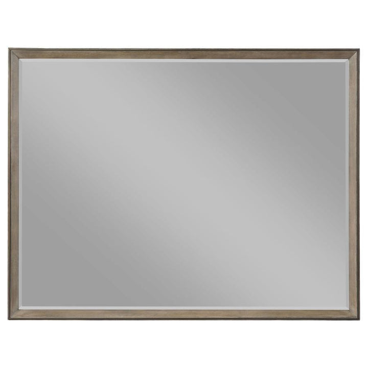 Durango - Dresser Mirror - Washed Oak Mirror modern furniture Contempo Furniture