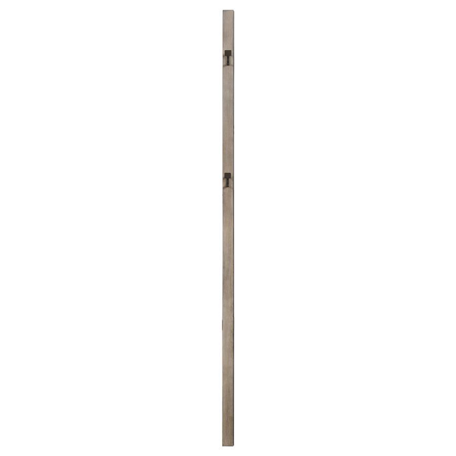 Durango - Full Length Standing Floor Mirror - Washed Oak Floor Mirror modern furniture Contempo Furniture