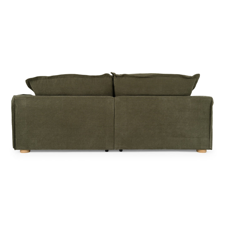 Durbin - Modern Green Fabric Sofa