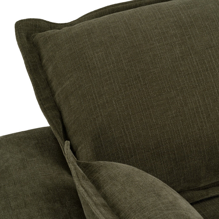 Durbin - Modern Green Fabric Sofa