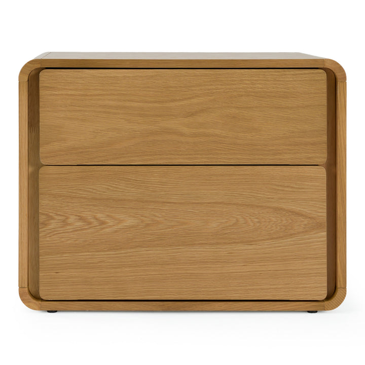 Dustin - Modern Natural Oak Nightstand