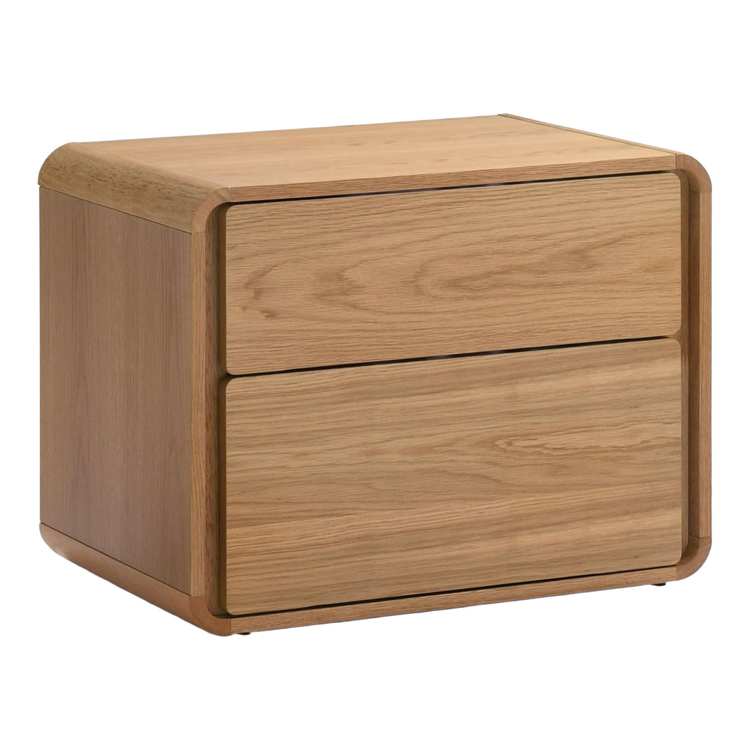 Dustin - Modern Natural Oak Nightstand