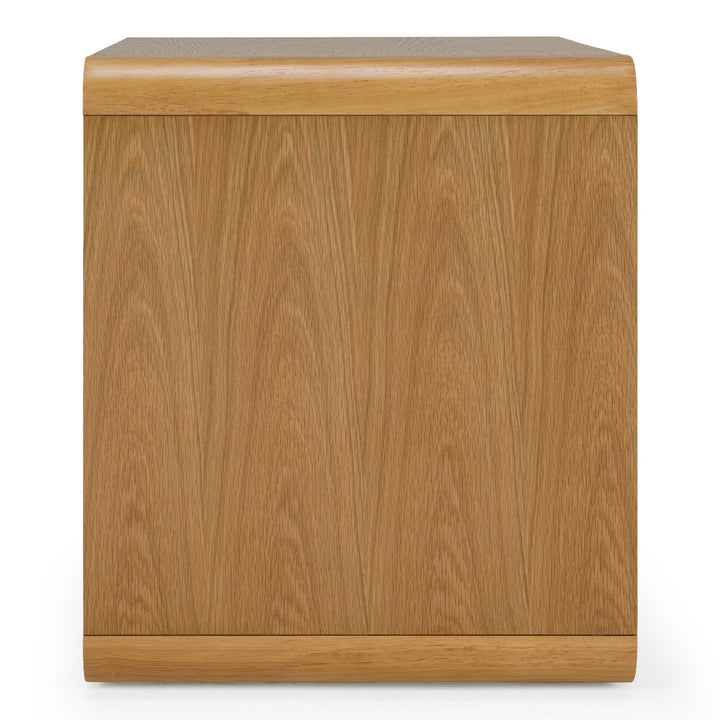 Dustin - Modern Natural Oak Nightstand