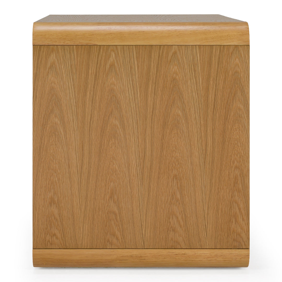 Dustin - Modern Natural Oak Nightstand